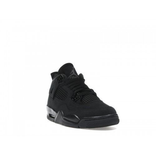 Air Jordan Jordan 4 Retro GS Black Cat 2025 - подростковая сетка размеров