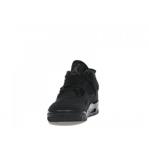 Air Jordan Jordan 4 Retro GS Black Cat 2025 - подростковая сетка размеров
