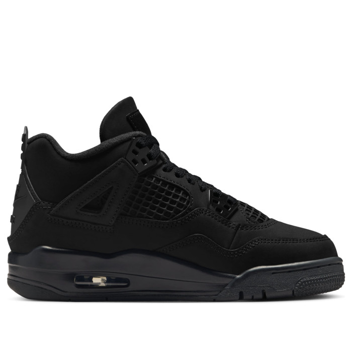 Air Jordan 4 Retro GS Black Cat 2025 - подростковая сетка размеров Air Jordan 4 Retro GS Black Cat 2025 - подростковая сетка размеров