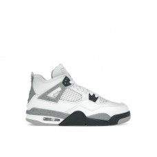 Подростковые кроссовки Jordan 4 Retro White Cement (2025) (GS)