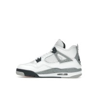 Подростковые Jordan 4 Retro White Cement (2025) (GS)