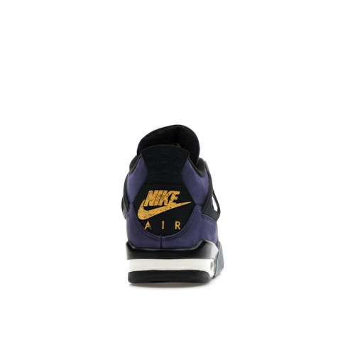 Air Jordan 4 Retro GS Lakers - подростковая сетка размеров Air Jordan 4 Retro GS Lakers - подростковая сетка размеров