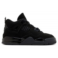 Малышам Jordan 4 Retro Black Cat (2025) (TD)
