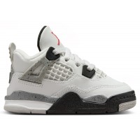Малышам Jordan 4 Retro White Cement (2025) (TD)