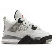 Малышам Jordan 4 Retro White Cement (2025) (TD)