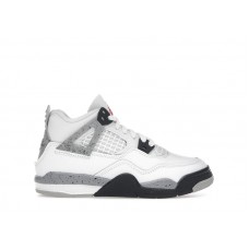 Детские Jordan 4 Retro White Cement (2025) (PS)
