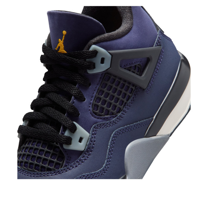 Air Jordan 4 Retro PS Lakers - детская сетка размеров Air Jordan 4 Retro PS Lakers - детская сетка размеров