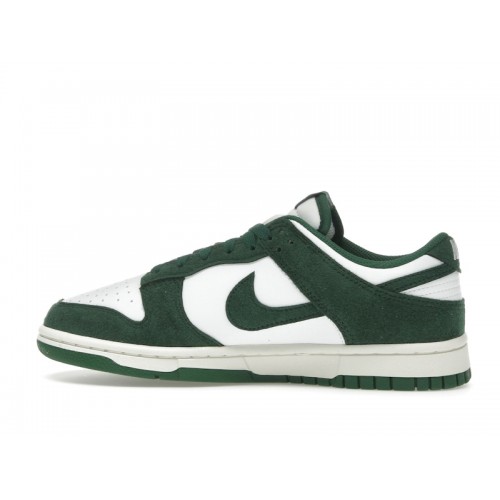 Nike Dunk Low Gorge Green Gold Mini Swoosh (W) - женская сетка размеров