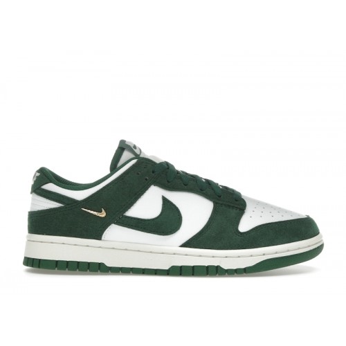Nike Dunk Low Gorge Green Gold Mini Swoosh (W) - женская сетка размеров