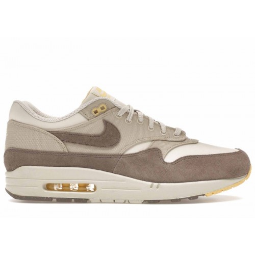 Nike Air Max 1 Premium Light Bone Cave Stone - мужская сетка размеров