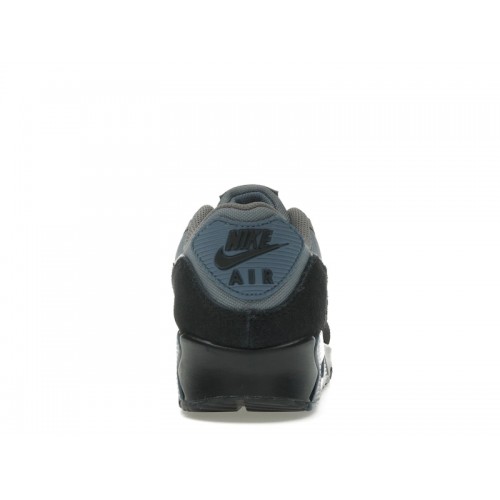 Nike Air Max 90 Smoke Grey Diffused Blue - мужская сетка размеров