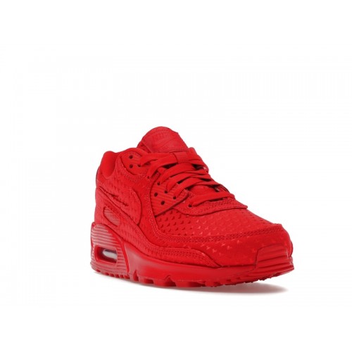 Nike Air Max 90 Valentines Day University Red (2026) - мужская сетка размеров