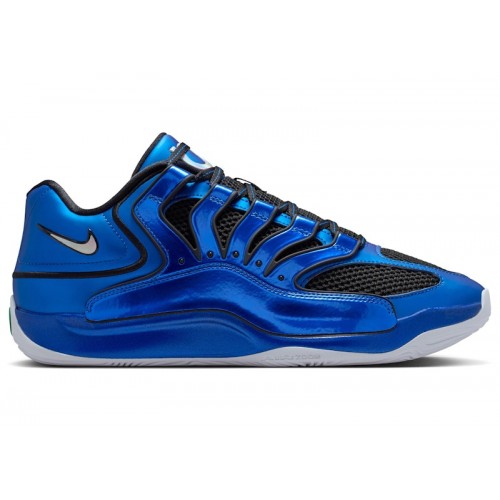 Nike KD 18 EP International Blue (Solid Outsole) - мужская сетка размеров