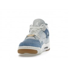 Женские Jordan 4 Retro TEX Denim Worn Blue (W)