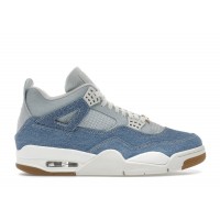 Женские Jordan 4 Retro TEX Denim Worn Blue (W)