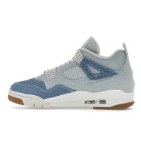 Женские Jordan 4 Retro TEX Denim Worn Blue (W)
