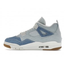 Женские Jordan 4 Retro TEX Denim Worn Blue (W)