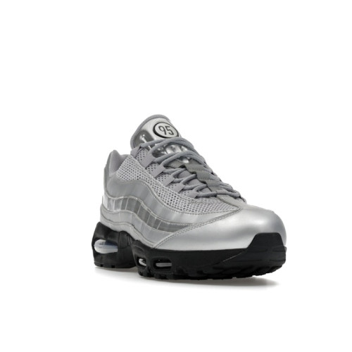 Nike Air Max 95 SE Big Bubble - Total 90 Metallic Silver - мужская сетка размеров