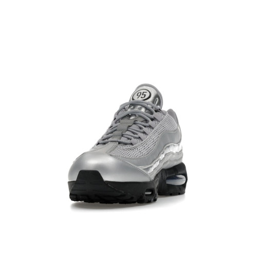 Nike Air Max 95 SE Big Bubble - Total 90 Metallic Silver - мужская сетка размеров