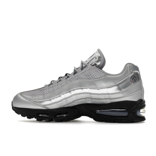 Nike Air Max 95 SE Big Bubble - Total 90 Metallic Silver - мужская сетка размеров