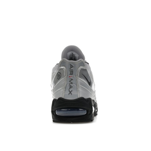Nike Air Max 95 SE Big Bubble - Total 90 Metallic Silver - мужская сетка размеров