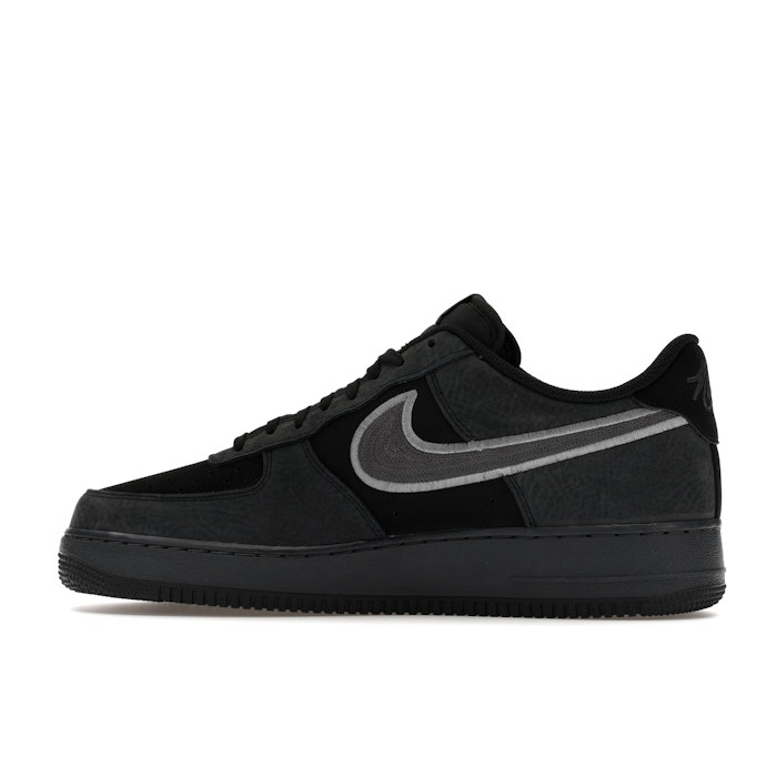 Nike Air Force 1 07 LV8 Black Dark Smoke - мужская сетка размеров Nike Air Force 1 07 LV8 Black Dark Smoke - мужская сетка размеров