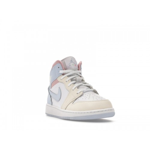 Jordan 1 Mid SE Love Is In The Air (GS) - подростковая сетка размеров