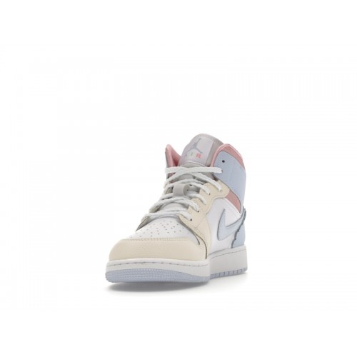 Jordan 1 Mid SE Love Is In The Air (GS) - подростковая сетка размеров