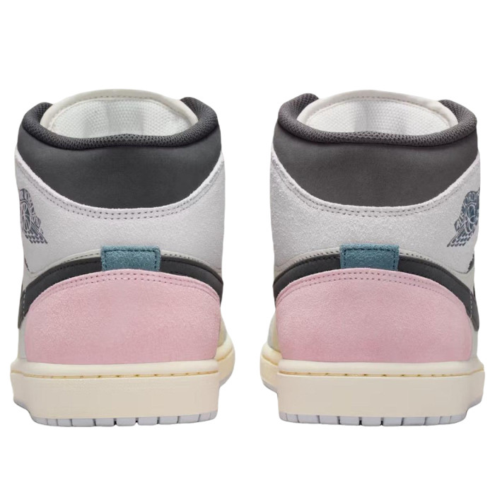 Air Jordan 1 Mid Sail Iced Jade - мужская сетка размеров Air Jordan 1 Mid Sail Iced Jade - мужская сетка размеров