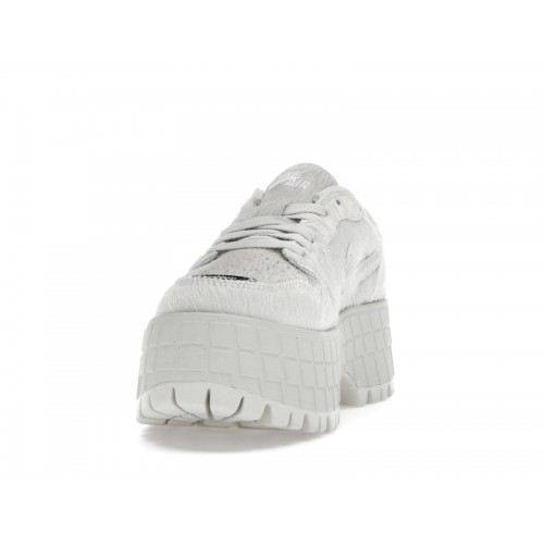 Wmns Air Jordan 1 Low Brooklyn Light Bone Pony - женская сетка размеров