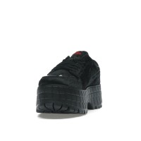 Женские Jordan 1 Low Brooklyn Black Gym Red (W)