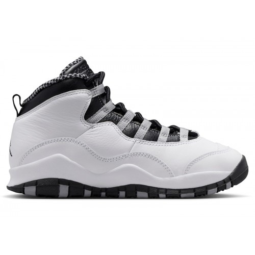 Кроссы Jordan 10 Retro Steel (2025) (GS) - подростковая сетка размеров