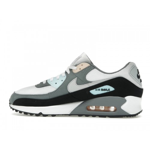 Nike Air Max 90 Cool Grey Washed Coral - мужская сетка размеров
