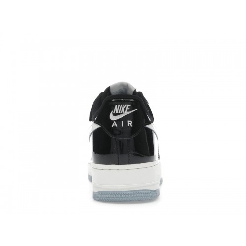 Nike Air Force 1 Low Black Iron Grey Patent - мужская сетка размеров