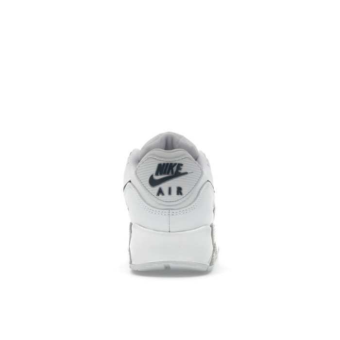 Nike Air Max 90 White Diffused Blue - мужская сетка размеров Nike Air Max 90 White Diffused Blue - мужская сетка размеров