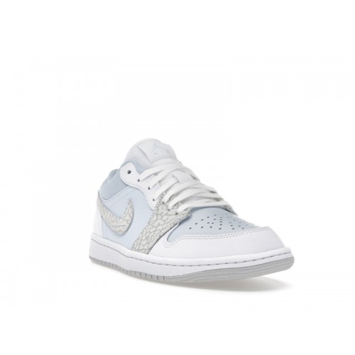 Air Jordan 1 Low SE Blue Tint Elephant Print - мужская сетка размеров