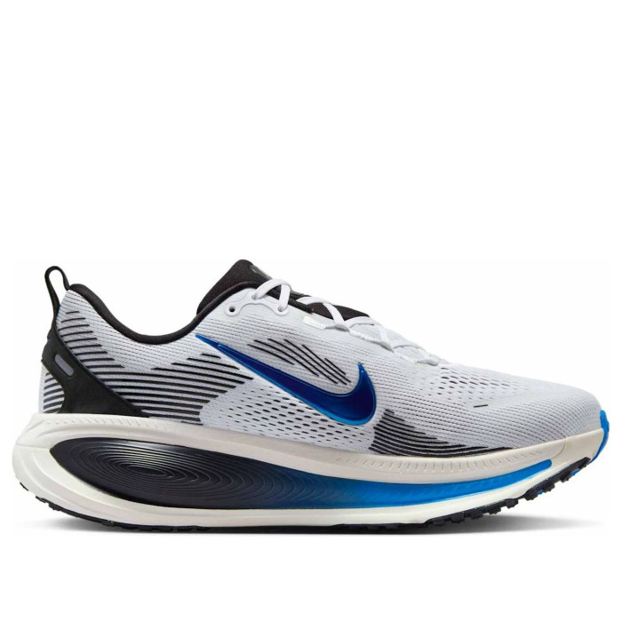 Nike Vomero 18 White Black Photo Blue - мужская сетка размеров Nike Vomero 18 White Black Photo Blue - мужская сетка размеров