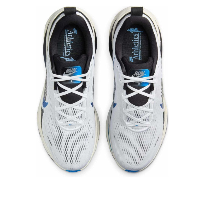 Nike Vomero 18 White Black Photo Blue - мужская сетка размеров Nike Vomero 18 White Black Photo Blue - мужская сетка размеров