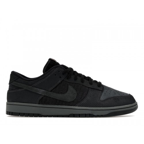 Nike Dunk Low Retro Premium Anthracite - мужская сетка размеров