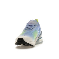 Женские Nike Air Max 270 Aluminum Hydrangeas Light Lemon Twist Metallic Silver (W)