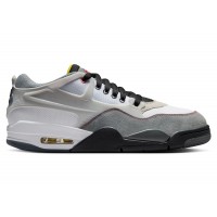 Кроссовки Jordan 4 RM Premium White Black Smoke Grey Fire Red