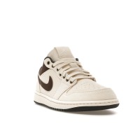 Jordan 1 Low Premium Pale Ivory Off Noir Baroque Brown