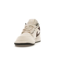 Jordan 1 Low Premium Pale Ivory Off Noir Baroque Brown