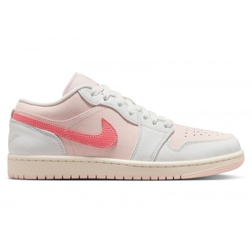 Кроссы Jordan 1 Low SE Strawberry Milkshake (W) - женская сетка размеров