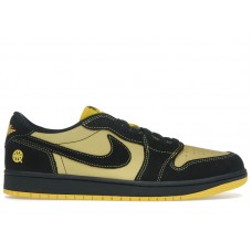 Jordan 1 Retro Low OG Quai 54 Black Tour Yellow Red