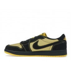 Jordan 1 Retro Low OG Quai 54 Black Tour Yellow Red