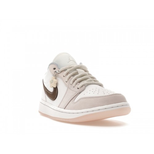 Wmns Air Jordan 1 Low Coral Reef - женская сетка размеров