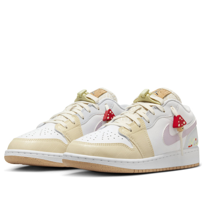 Air Jordan 1 Low GS Mushroom - подростковая сетка размеров Air Jordan 1 Low GS Mushroom - подростковая сетка размеров