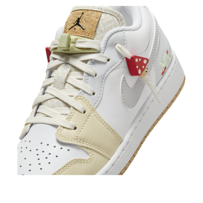 Air Jordan 1 Low GS Mushroom - подростковая сетка размеров Air Jordan 1 Low GS Mushroom - подростковая сетка размеров