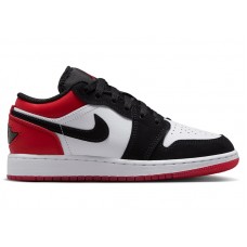 Подростковые Jordan 1 Low SE Black Toe (2025) (GS)